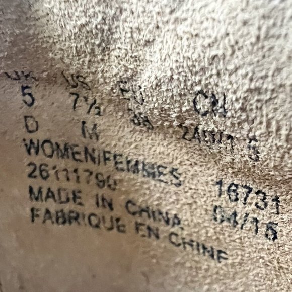 Women's Clarks Unstructured 16731 Slip On Leather Clogs Shoes Brown Sz‎ 7.5 EUC - Picture 11 of 11